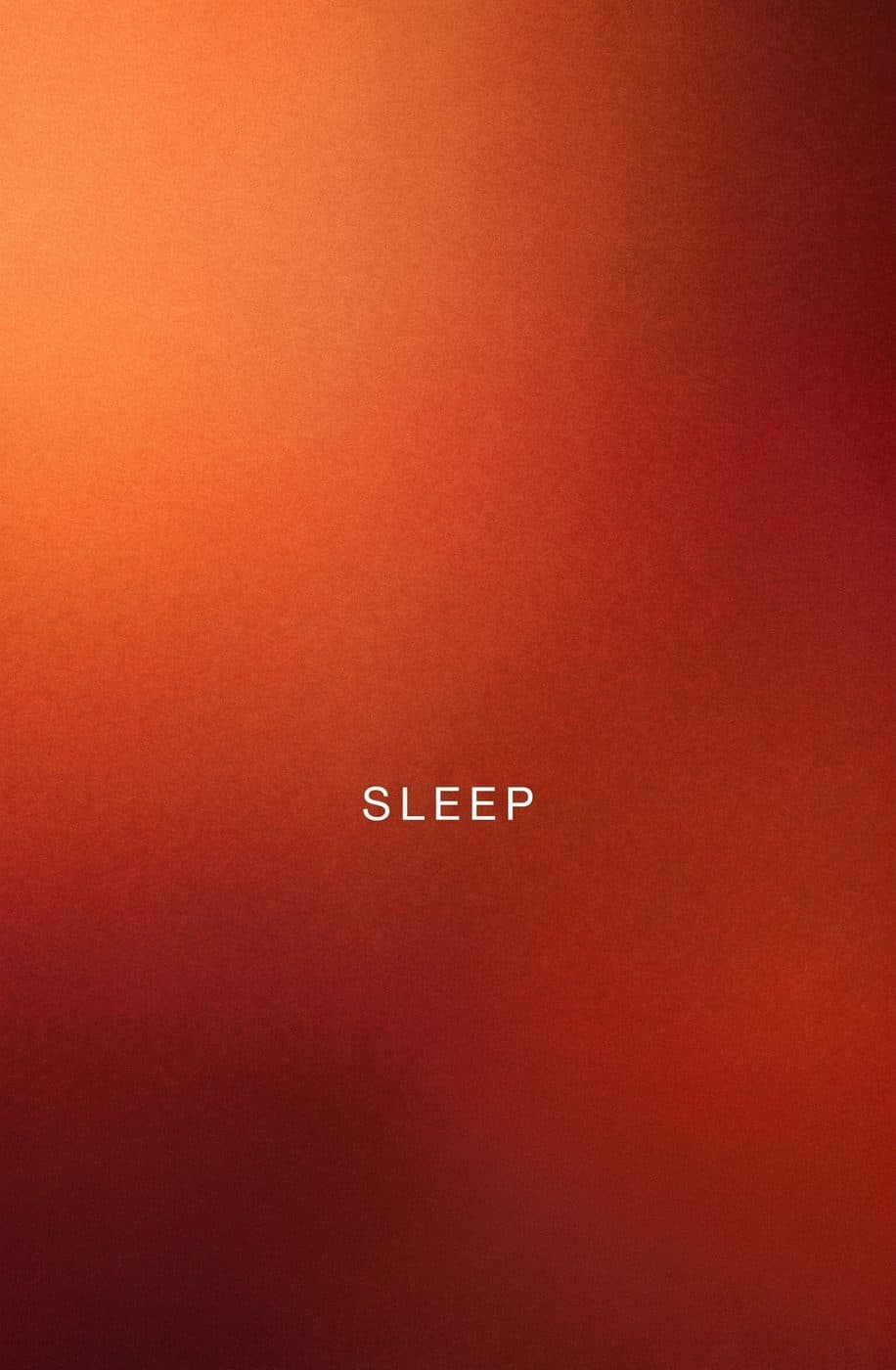 Sleep plan
